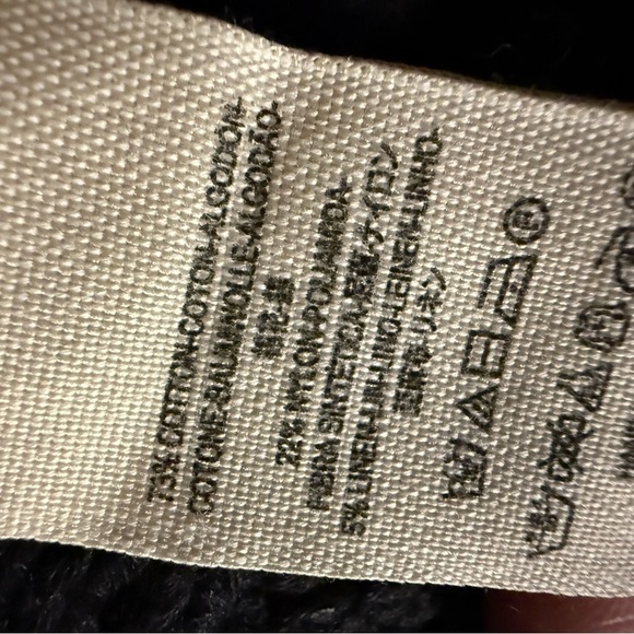 Free People Sweater Womens Small Black Striped Crop Boxy Cap Sleeve Beachy - Picture 4 of 8